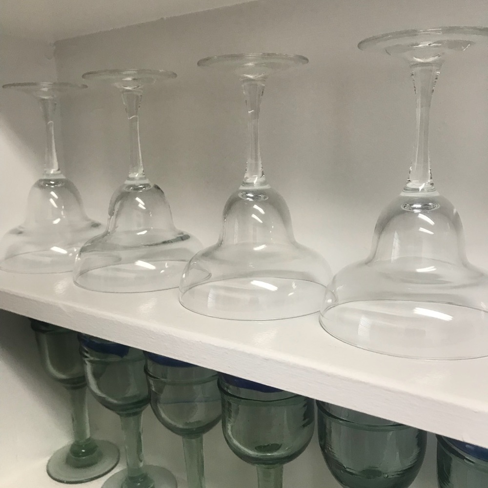 Glasses drinking